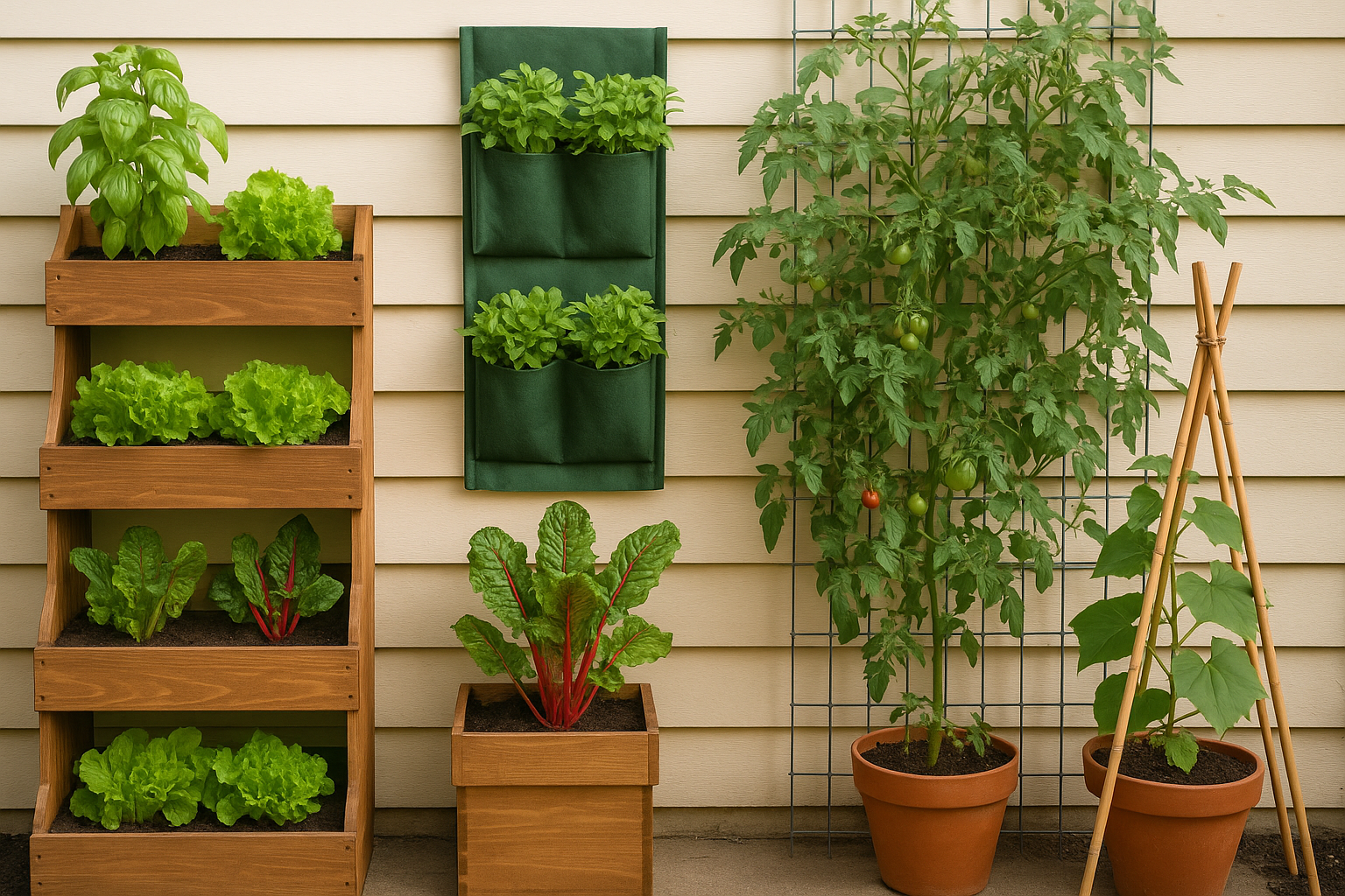 10 Best Vertical Vegetable Garden Ideas for Small Spaces - Nest & Nook